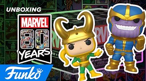 What's in the box?! Check out our unboxing of the Amazon.com exclusive Marvel Collector Corps: Marvel 80th subscription box. #Marvel80 | Funko
