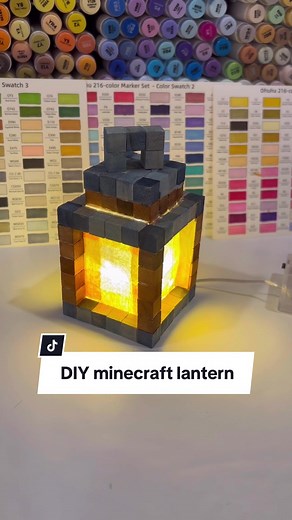DIY Minecraft Lantern: Creative Crafting Ideas