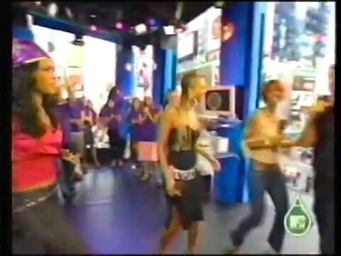 Destiny’s Child on MTV TRL in 2001