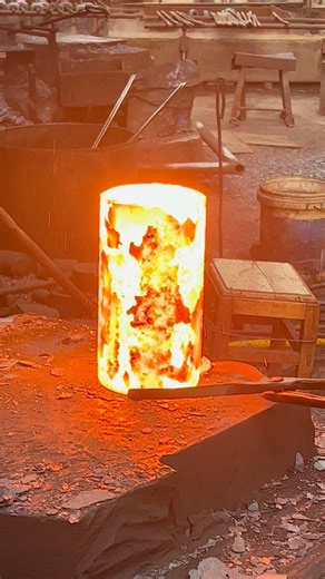 Inside the forging factory the hitting forging process show #forging #machine #manufacture #process | Craftsmaner