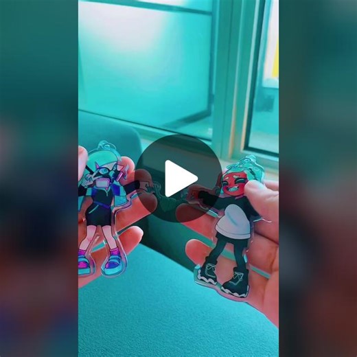 Batch 1 of fist bump charm commissions! These were so fun to make!! #splatoon #splatoon3 #splatoonfistbump #charms #spatoonoc #art #artistsoftiktok