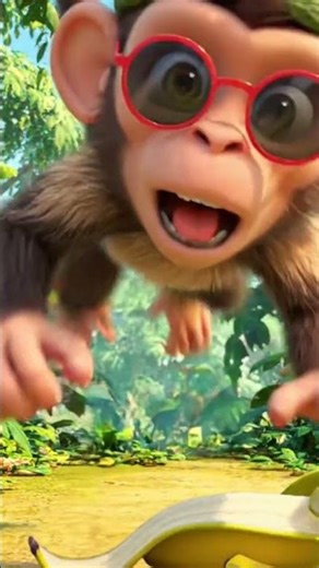😂🐒 “Monkey Slip Fail!”🍌🤣 “Banana Trouble Monkey!”🐵 “Funny Monkey Moment!” “Silly Monkey Dance!”