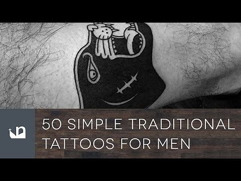 50 Simple Traditional Tattoos For Men