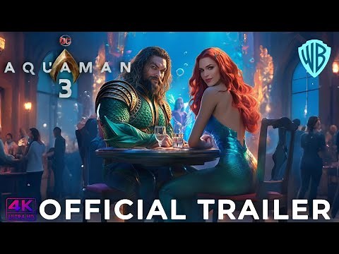 Aquaman 3 - Official Trailer | Warner Bros. | Jason Momoa | DC Studios | 2025 (4K Trailer)