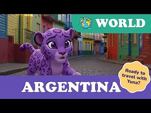 Yuna's Argentina Adventure: A Magical Journey for Kids! | Age 4-7 | Storytime for children Storytime