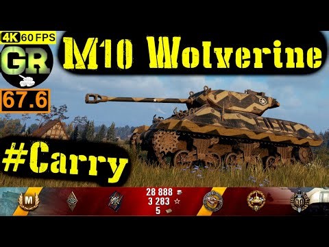68_World of Tanks M10 Wolverine WoT Replay - 6 Kills 2.3K DMG(Patch 1.5.0)