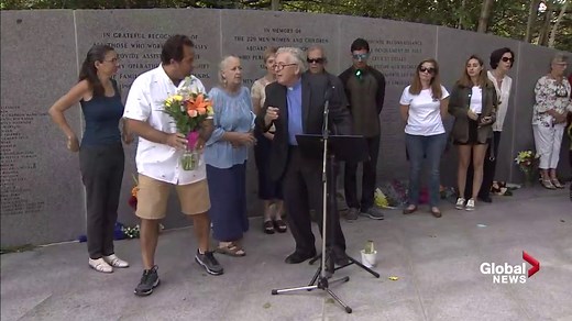 Swissair 111 memorial: Flowers laid in recognition of victims, people impacted by tragedy