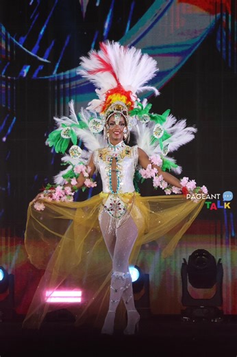 MISS COSMO GUADELOUPE 🇬🇵 Marian Madly Miss Cosmo 2025 candidates showcased their colorful and vibrant carnival costumes during the T.E.A. Cosmo Carnival Costume Competition held in Da Lat, Vietnam, on December 7, 2025. Thousands of spectators witnessed the incredible and fun-filled event. #MissCosmo2025 #pageanttalk | Pageant Talk