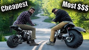 130K views · 1K reactions | Should you buy a $400 mini bike or a $800 mini bike from Amazon? We challenged the cheapest and most expensive mini bikes from Amazon to see which would come out on top! Since it's the Christmas season we decided it would be best for the bikes to compete in Christmas challenges. The loser of these challenges has to have the other person in their family Christmas card! | Bikes and Beards | Facebook
