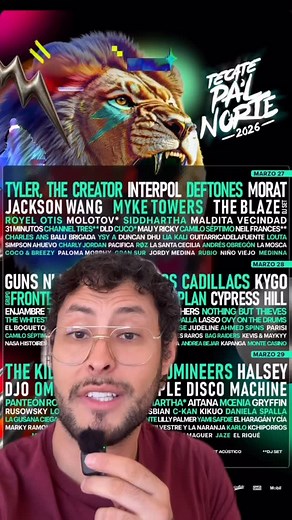 12 comments | line up oficial del Tecate pal norte 2026 ¿qué opinan? Boletos el 11 de noviembre por Ticketmaster #palnorte #tecatepalnorte #palnorte2026 #festivales #conciertos @tecatepalnorte @apodacagroup | Raowl In The Jungle | Facebook