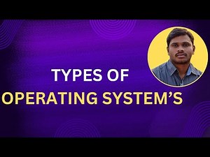 4. Types of Operating System in Telugu | Batch, Time Sharing, RTOS Explained | TELUGU | OS