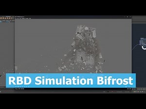 Maya: Basic RBD Simulation with Bifrost