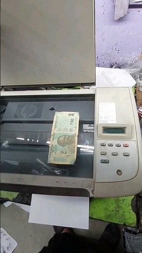 Hp Laserjet Mfp M1005 printer scanner error 12 problem #shorts namaste