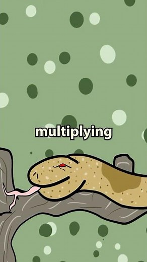 This Snake is DESTROYING Guam 🐍 📈 #learn #learnonyoutube #animation #animals