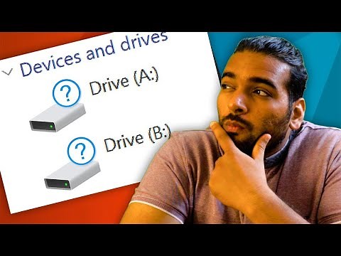 Where are A: and B: Drives in Windows ?
