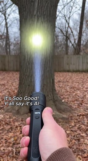 This is No Ordinary Flashlight. 50W Laser, 500 Lumens Brightness, and 3 Modes focus, diffuse & strobe. #flashlights #brightflashlight #edcflashlights #practicalgifts #campinggear