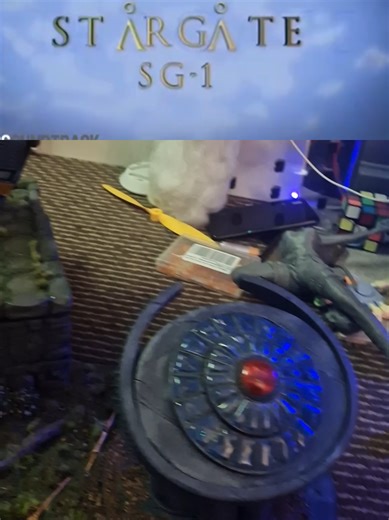 stargate sg1 display #3dprinted #stargate #film #diorama #incredible