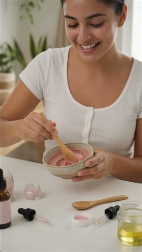 ✨ Suscribete ✨ 💖 Skincare Casero FÁCIL: Mascarilla de Arcilla Rosa para un Glow Up ✨