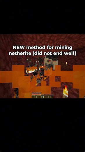 INSANE NEW NETHERITE MINING METHOD...
