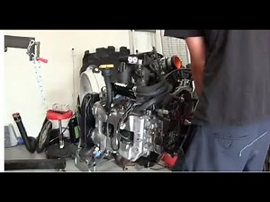 Subaru Impreza EJ257 STI engine teardown procedure