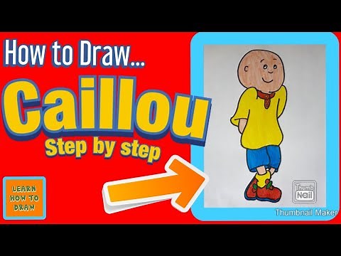 How to Draw Caillou Step by Step
