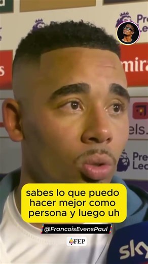 Gabriel Jesus declara “I belong to Jesus”