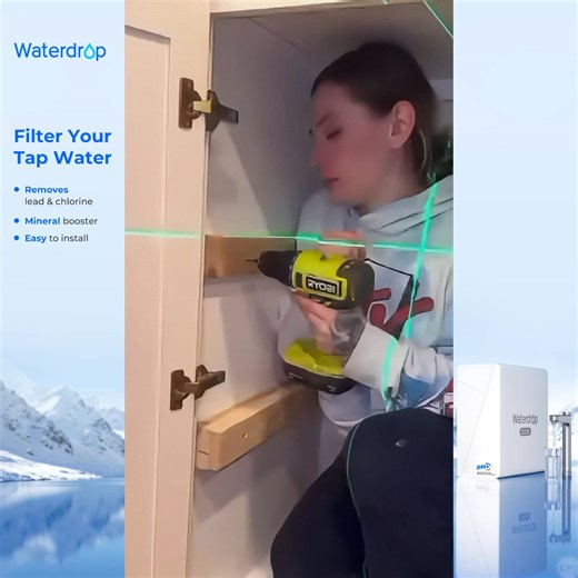 💸 Use discount code 'WDX12' at checkout to save $260 🚰 Delivers a fast 1200 GPD flow of purified water 🚫 11-stage RO filtration removes over 1000 contaminants 💪 Infuses water with minerals and adjusts pH to an optimal 7.5 😎 Space-saving with a digital faucet to display water quality & usage 💚 3:1 pure-to-drain ratio minimizes waste plus a 24-month filter | Waterdrop Filter