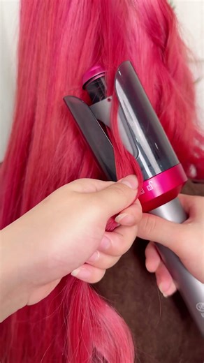 First time using an automatic curling iron — way easier than I expected #drflash