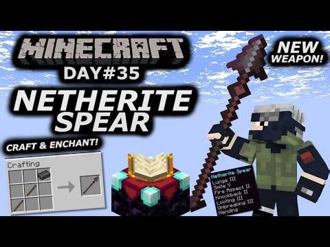 I MADE A GOD SPEAR | Minecraft Survival Series Episode 35