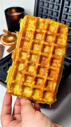 POTATO WAFFLES ASMR 🎧🔥 That was so goood! 🥓🧇 #asmr #food #recipe #asmrfood #asmrvideo #shorts