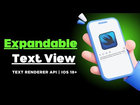 Truncated Text Effect | Tap to Expand Text | Text Animations | Text Renderer | SwiftUI