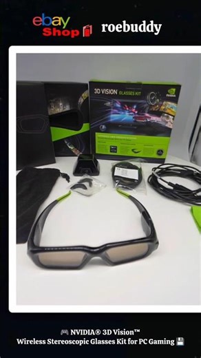 Step Into Another Dimension! 🎮 NVIDIA 3D Vision Wireless Kit #PCGaming #Shorts