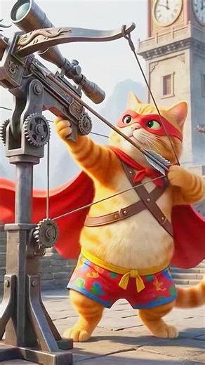 Rescue the Cat and Tiger Cartoon Scene - Funny Animated Short