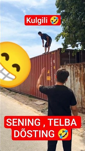 Juda kulgili video 🤣 Kim tushundi ? 🤣 #1m #shorts
