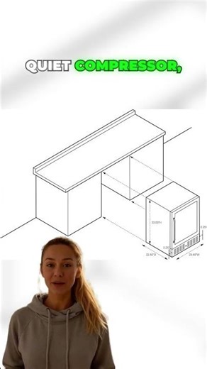 Newair 24" Dual-Zone Fridge: 20 Bottles + 70 Cans Ready!