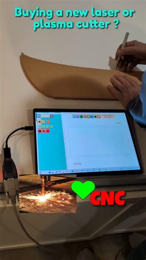 Logic Trace System by The Logic Group on Instagram: "Getting a new plasma or laser cutter machine is exciting. Once the machine is set up the next step when a cut is needed for a parter pattern is creating a vector file. Logic trace was designed to provide an easy and fast way to trace a pattern or part without measuring it. The programs features help create an accurate DXF, SVG, or PDF vector file using lines, arcs, curve it, circles, and freehand draw. This file can then be loaded into any CNC
