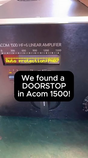 123 reactions | Acom 1500 tube change after multiple faults. #hamradio #thedxshop #hamr #greenbench #acom | The DX Shop Limited | Facebook