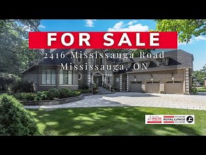 2416 Mississauga Road Listing Video, walkthrough with commentary #realestate