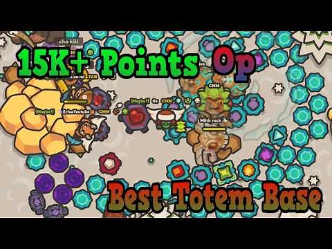 Taming.io Totem Base 15K+ Points, Best Base, Op