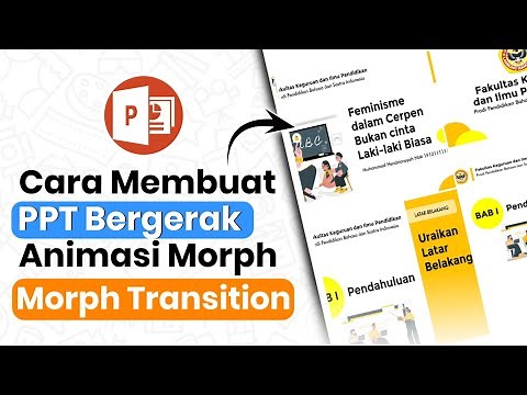 Tutorial on Creating a Morph Animation PPT | PPT Morph for Seminar Proposals or Thesis Defenses