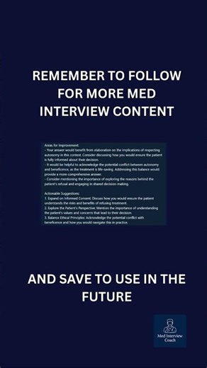 Medical school interviewers hate this...