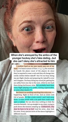 📖 Ice Deke by Ellie K. Drake Love hockey romance? How about a spicy fake dating, age gap, hockey rom-com with a dash of suspense. 👀🤭 #hockeyromance #fakedating #creatorsearchinsights #sportsromance #elliekdrake