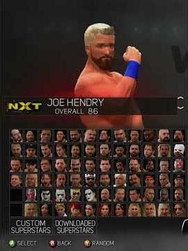 WWE 2K26 Roster Mod WWE 2K17 (Xbox 360 & PS3) #wwewrestler #wwe
