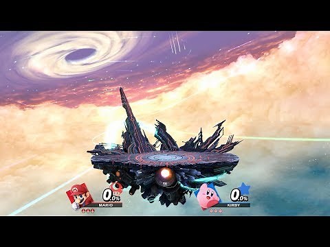 Final Destination Stage View with Ambience - Super Smash Bros Ultimate