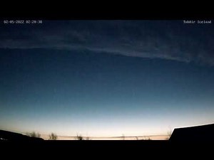 AuroraCam Timelapse 1st - 2nd May 2022