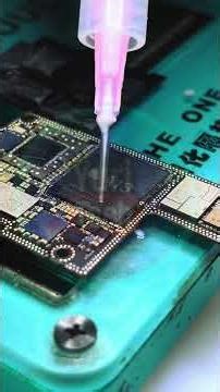 Removing iphone 11 pro max A13 CPU #cellphonerepair #iphone #viral