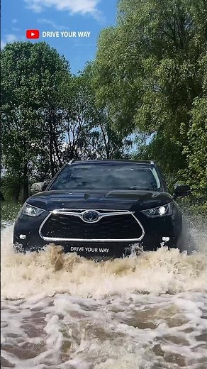 Off road driving fun - watch the full video on our channel! #car #cars #toyota