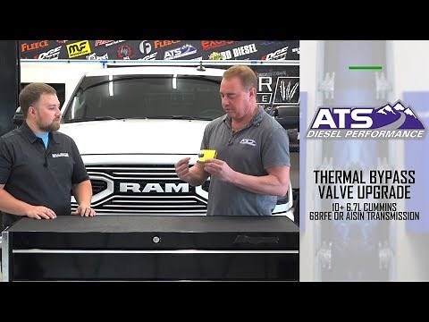 ATS Diesel Thermal Bypass Valve Upgrade for 68rfe and Aisin Transmissions