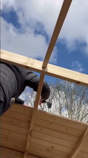 Log Cabin DIY Build!🔨🌿