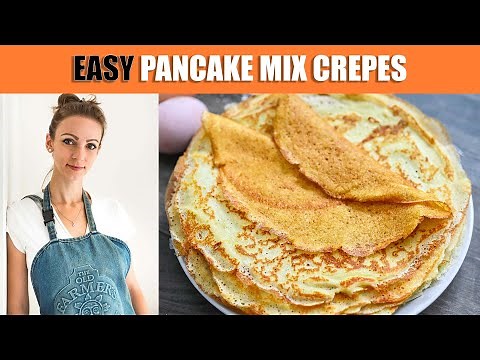 Pancake Mix Crepes
